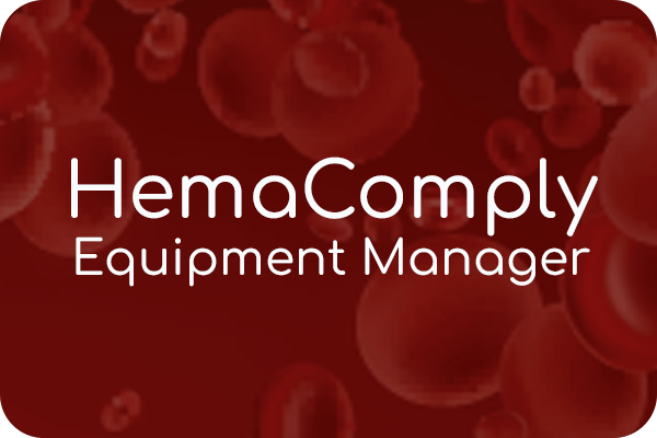 HemaComply–Equipment Manager