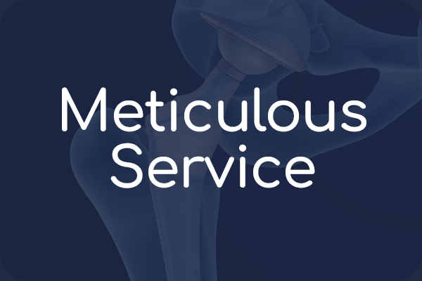 meticulous service